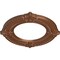 Ekena Millwork Benson Ceiling Medallion (Fits Canopies up to 6 1/8"), 11 1/8"OD x 6 1/8"ID x 5/8"P, Polished Copper CM11BNPOS - alternate 2